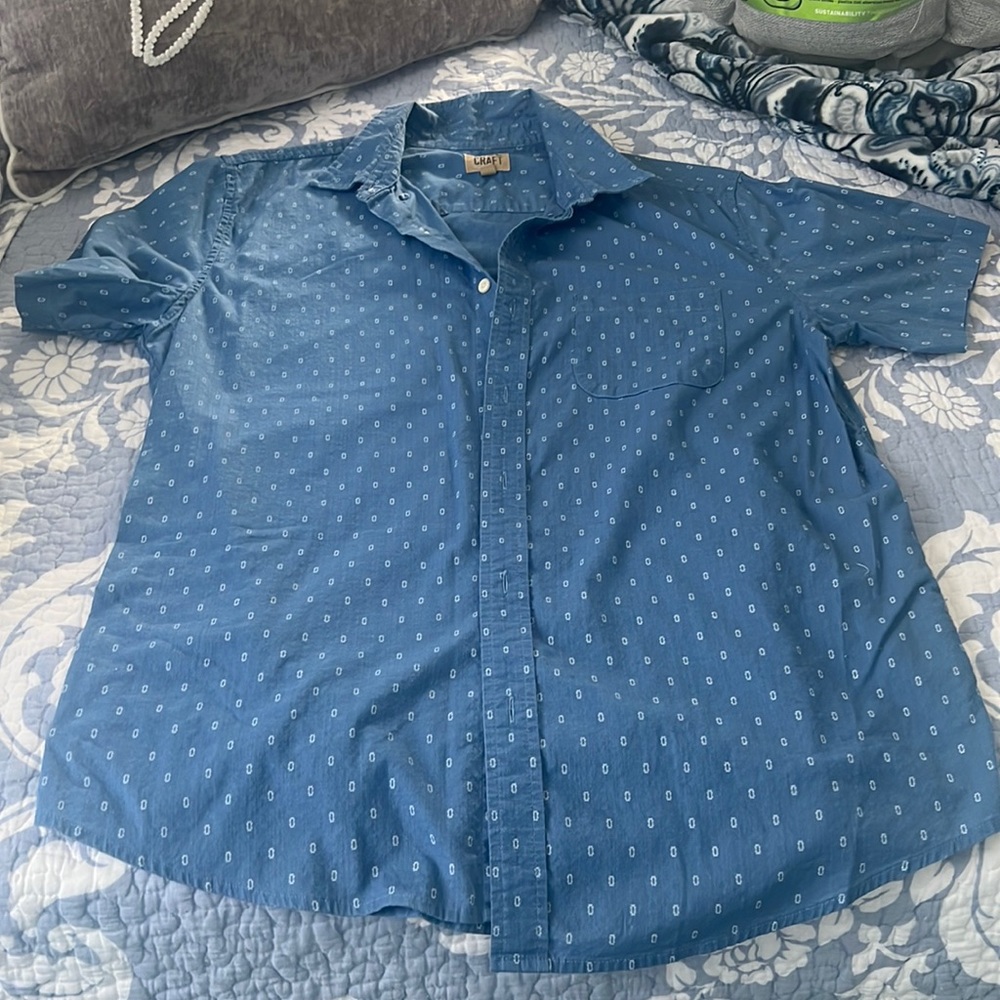 Worn once button shirt. True craft brand